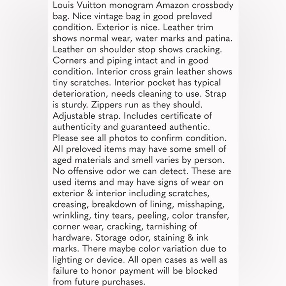 Louis Vuitton Monogram Amazon Crossbody Bag - Picture 13 of 13